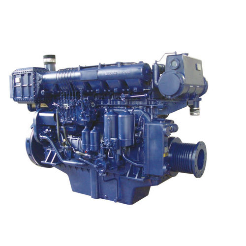 Moteur diesel - R6160/X170 series - Weichai Holding Group Co.,Ltd. - à 6 cylindres / en ligne / marin