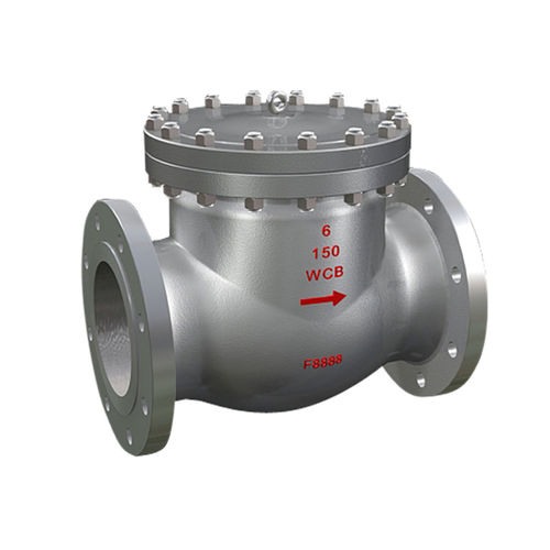 Clapet anti-retour à battant - Henan Quanshun Flow Control Science and Technology Co.,Ltd - pour l'industrie chimique / pour applications pétrolières / de décolmatage
