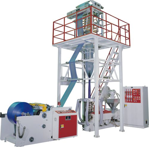 Ligne d'extrusion monocouche - HDPE - HAN KING PLASTIC MACHINERY CO.LTD - de film par gonflage / pour HDPE