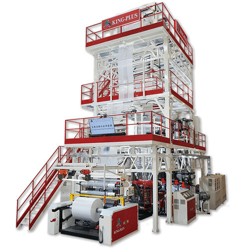 Ligne de coextrusion 5 couches - STRETCH HOOD FILM - HAN KING PLASTIC MACHINERY CO.LTD - de film par gonflage / pour PE / pour film étirable