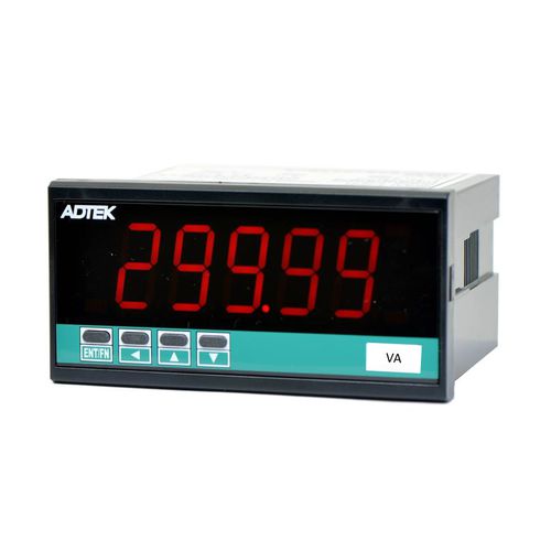 Indicateur avec afficheur LED - CS3-VA - ADTEK Electronics Co., Ltd - de courant / de tension / pour montage sur panneau