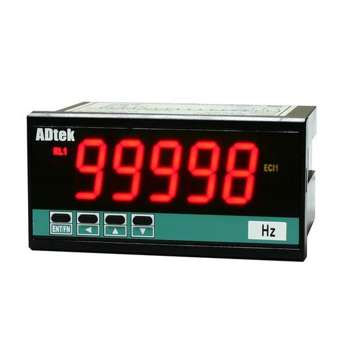 Indicateur de fréquence - CS2-F - ADTEK Electronics Co., Ltd - à 5 chiffres / pour montage sur panneau / RS-485
