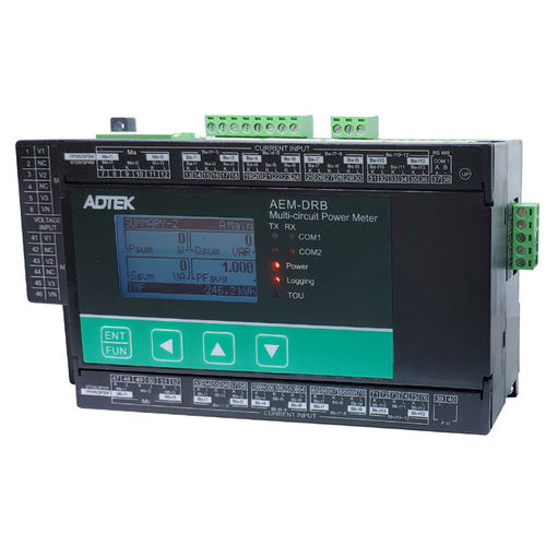 Appareil de mesure de puissance multicircuits - AEM-DRB - ADTEK Electronics Co., Ltd - énergimètre / de puissance active / de puissance réactive