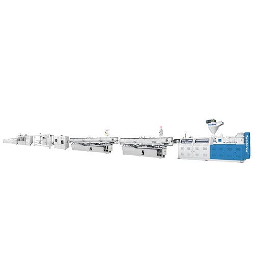 Ligne d'extrusion de tubes - TSE series - Twin Screw Ind Co LId - pour PVC