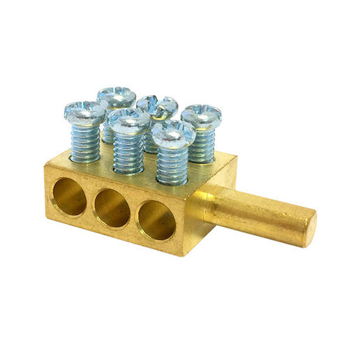Connecteur d'alimentation électrique - MAD6016E21 - MOREK - rond / en laiton