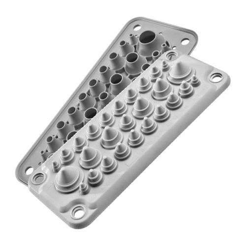 Plaque d'entrée de câble IP67 - MBA1C27G11 - MOREK - pour armoire électrique