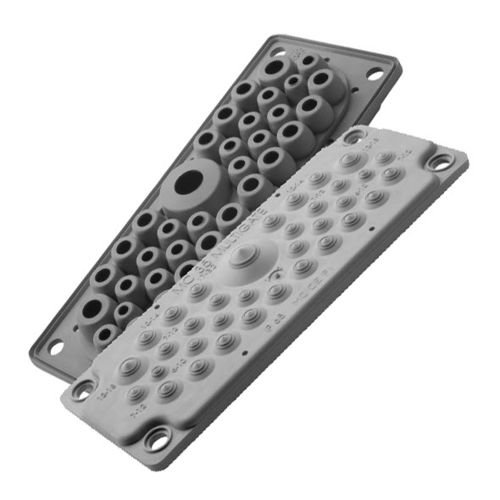 Plaque d'entrée de câble IP65 - MBA1F35L11 - MOREK - pour armoire électrique