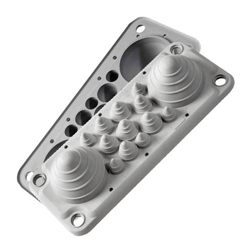 Plaque d'entrée de câble IP54 - MBA3F14L11 - MOREK - pour armoire électrique