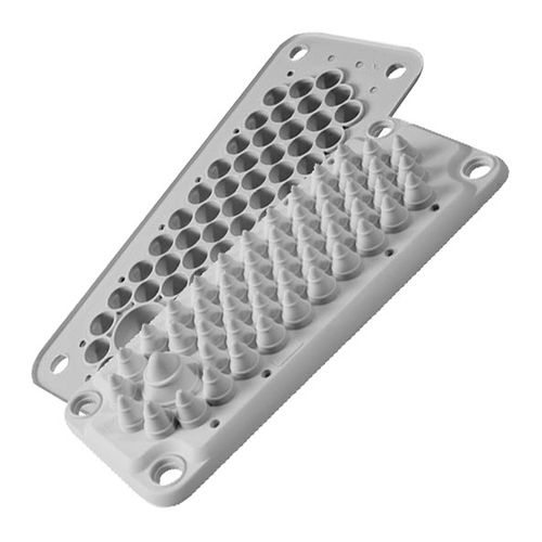 Plaque d'entrée de câble IP54 - MBA3F51L11 - MOREK - pour armoire électrique