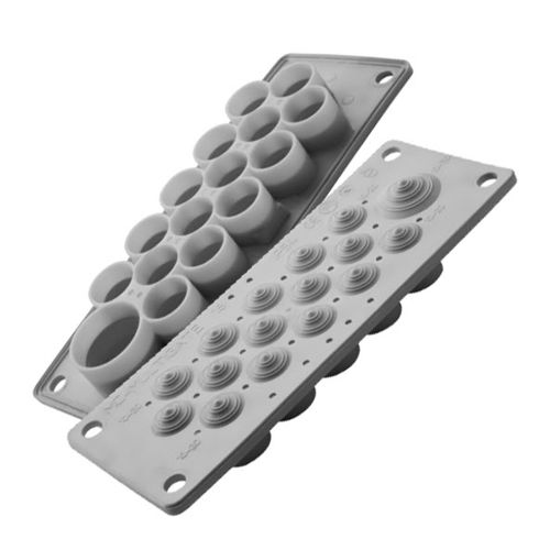 Plaque d'entrée de câble IP54 - MBA1F16L11 - MOREK - pour armoire électrique
