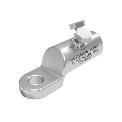 Cosse de câble à oeillet - MSLL300A - MOREK - à vis / sans enveloppe isolante / alliage d'aluminium