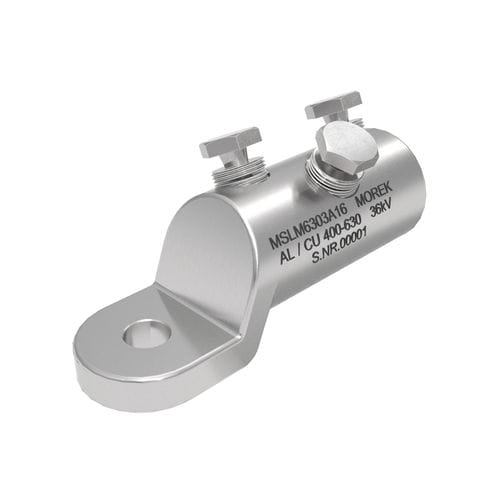 Cosse de câble à oeillet - MSLM630A - MOREK - à vis / sans enveloppe isolante / alliage d'aluminium