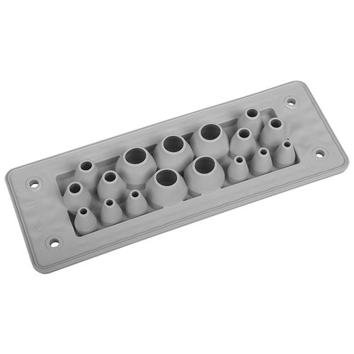Plaque d'entrée de câble IP65 - MBA8N17X24 - MOREK - pour armoire électrique