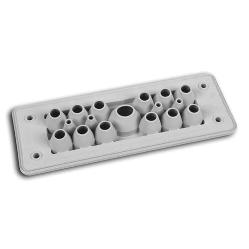 Plaque d'entrée de câble IP65 - MBA8N17X10 - MOREK - pour armoire électrique