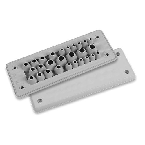 Plaque d'entrée de câble IP65 - MBA8N27X24 - MOREK - pour armoire électrique