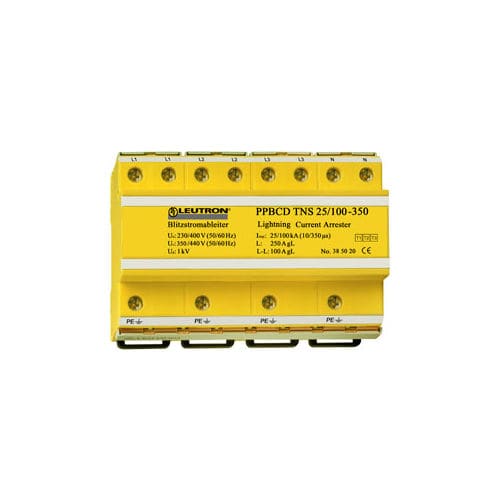 Parafoudre de type 1 - PP BCD TNS 25/100-350 series - Leutron GmbH - de type 2 / de type 3 / pour éclairage