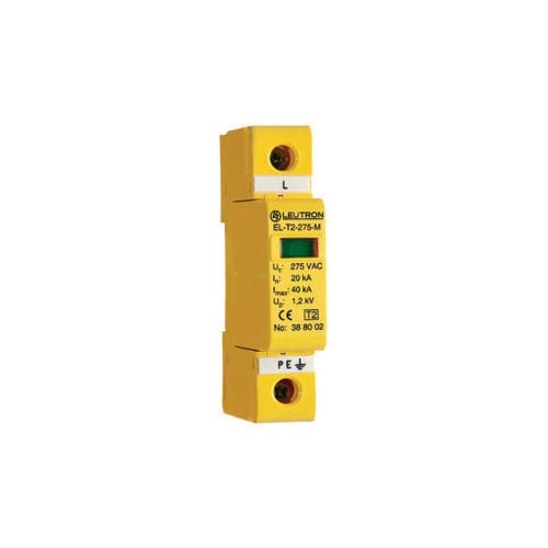 Parafoudre de type 2 - EL-T2/1+0-550 - Leutron GmbH - pour alimentation électrique / modulaire / AC