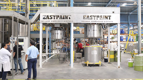 Système de dosage batch - EASYPAINT - INKMAKER SRL - de peinture / volumétrique / automatisé
