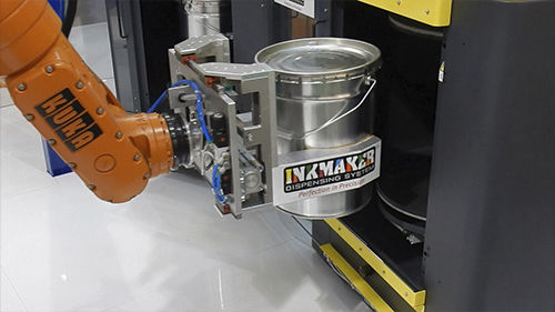 Système de dosage de peinture - EASYPAINT IN-CAN - INKMAKER SRL - volumétrique / pour l'industrie chimique / automatique