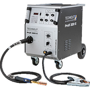 Poste à souder MIG-MAG - Profi 320 E - TECHNOLIT GmbH - mobile / électronique / entraînement du fil à 4 galets