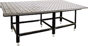 Table de soudage en acier inoxydable - 580 01 Series - TECHNOLIT GmbH