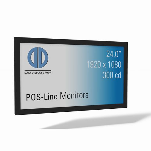 Moniteur LCD - POS-Line 24" IoT - Data Display GmbH - rétroéclairage à LED / industriel / pour point de vente