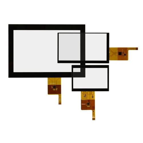 Dalle tactile capacitive - TP-DD0500-B01 - Data Display GmbH - 5" / à technologie capacitive projetée