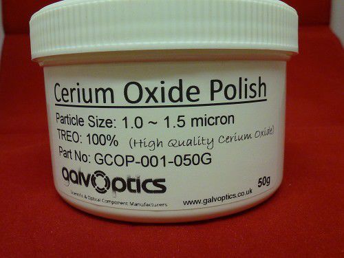 Poudre pour polissage - GCOP-001-050G - GALVOPTICS LTD - abrasive