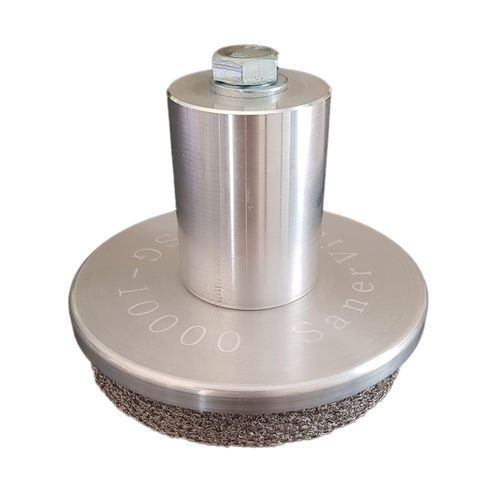 Support antivibratoire cylindrique - SanerVib® 80 SG - Groupe SANERGRID - en acier / en inox / pour compresseur