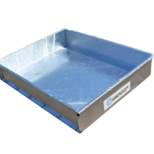 Bac de rétention pour transformateur - BDRG-2 - Groupe SANERGRID - en silicone / en acier galvanisé / en tôle d'acier