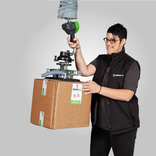 Manipulateur à tube aspirateur - ERGO Fast - Manut-LM - électrique / pour fûts / de manutention