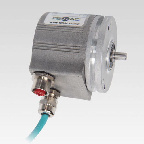 Codeur rotatif double - FNC 58S - FENAC ENGINEERING LTD. - incrémental / à arbre plein / à bride