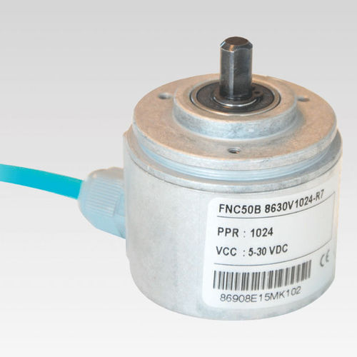 Codeur rotatif incrémental - FNC 50B series - FENAC ENGINEERING LTD. - à arbre plein / à bride / analogique