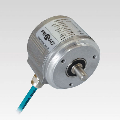 Codeur rotatif incrémental - FNC 58S series - FENAC ENGINEERING LTD. - à arbre plein / à bride / analogique