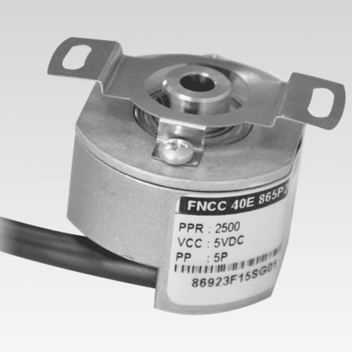 Codeur rotatif incrémental - FNC 40E series - FENAC ENGINEERING LTD. - à axe creux / à bride / analogique