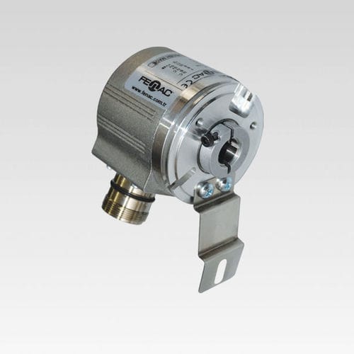 Codeur rotatif incrémental - FNC 58E series - FENAC ENGINEERING LTD. - à axe creux / analogique / en aluminium