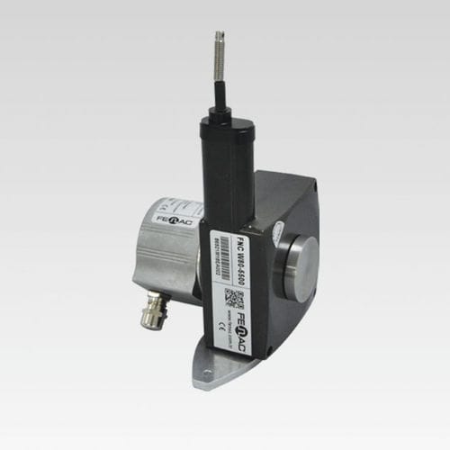 Codeur à câble à bride - FNC W80 series - FENAC ENGINEERING LTD. - analogique / en aluminium / durci