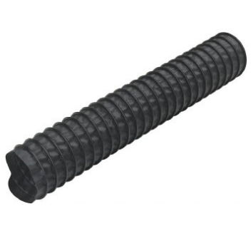 Gaine de ventilation flexible - U-Lok 101 - Novaflex - en tissu de verre / enduite PVC / d'extraction de fumée