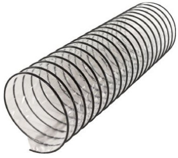 Gaine de ventilation flexible - U-Lok 500 - Novaflex - en nylon / en polyamide / d'extraction de fumée