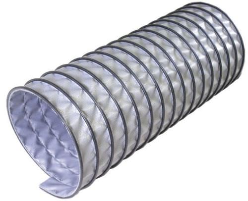 Gaine de ventilation flexible - U-Lok 401 - Novaflex - en tissu de verre / en silicone / d'extraction de fumée