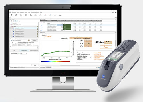Logiciel de contrôle qualité - SpectraMagic NX2 - Konica Minolta - de mesure avec édition de rapports / colorimétrique / de contrôle de process