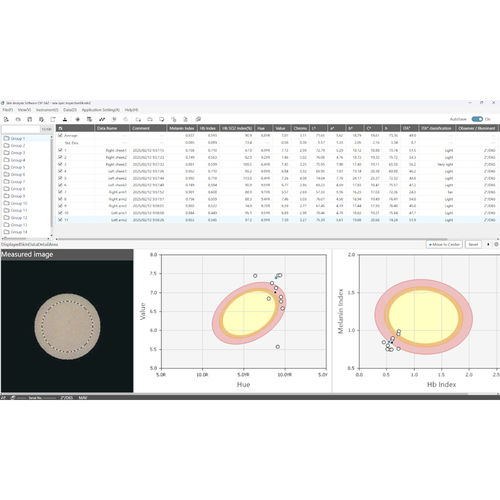 Logiciel d'analyse d'image - CM-SA2 - Konica Minolta Sensing Americas - pour applications médicales
