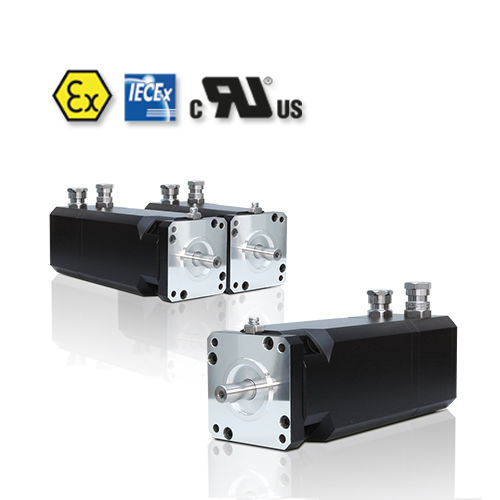 Servomoteur triphasé - ECOSPEED 80B3x3 series - JAT - Jenaer Antriebstechnik GmbH - antidéflagrant / 6 pôles