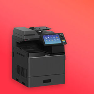 Imprimante à jet d'encre - e-STUDIO330AC/400AC - Toshiba TEC - sur pied / multicolore / compacte