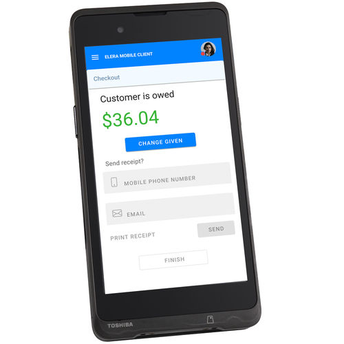 Téléphone Android - TCx® M1 - Toshiba TEC - pour banque / portatif