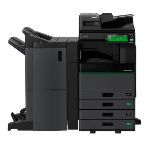 Imprimante multifonction - e-STUDIO4508LP - TOSHIBA TEC Europe Retail Information Systems - à jet d'encre / sur pied / monochrome