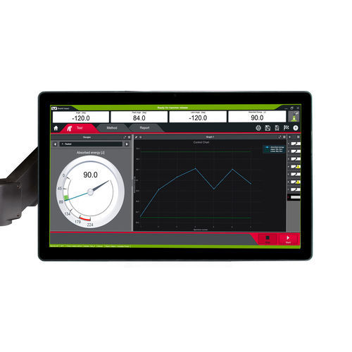 Logiciel pour test de matériau - Bluehill&reg; Impact - Instron - de métrologie / temps réel / Windows