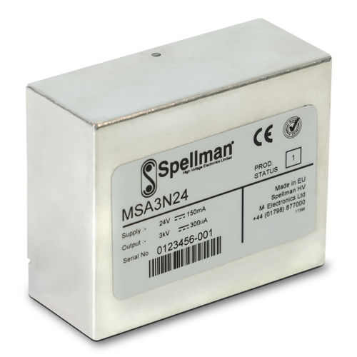 Alimentation électrique AC/DC - MSA series - Spellman High Voltage Electronics - à découpage / avec protection contre les courts-circuits / CE