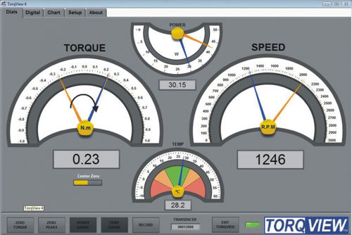 Logiciel de supervision - TorqView - Sensor Technology Ltd - de contrôle de process / pour la mesure de couple