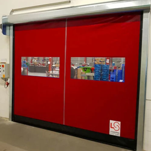 Porte en acier inoxydable - Loading Systems International - en acier / pour l'intérieur / pour l'extérieur